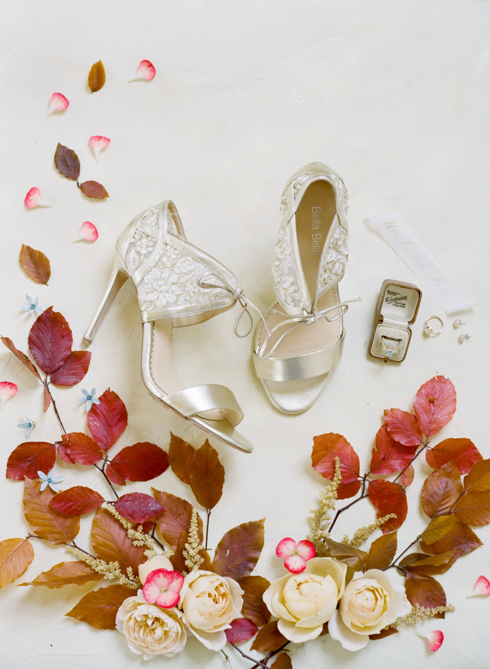 Charlevoix, MI Wedding Inspiration | Northern Michigan Wedding | Wedding shoes 