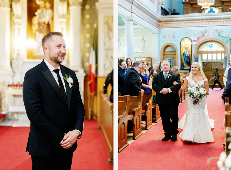 Holy Family Catholic Church Wedding Photographer
