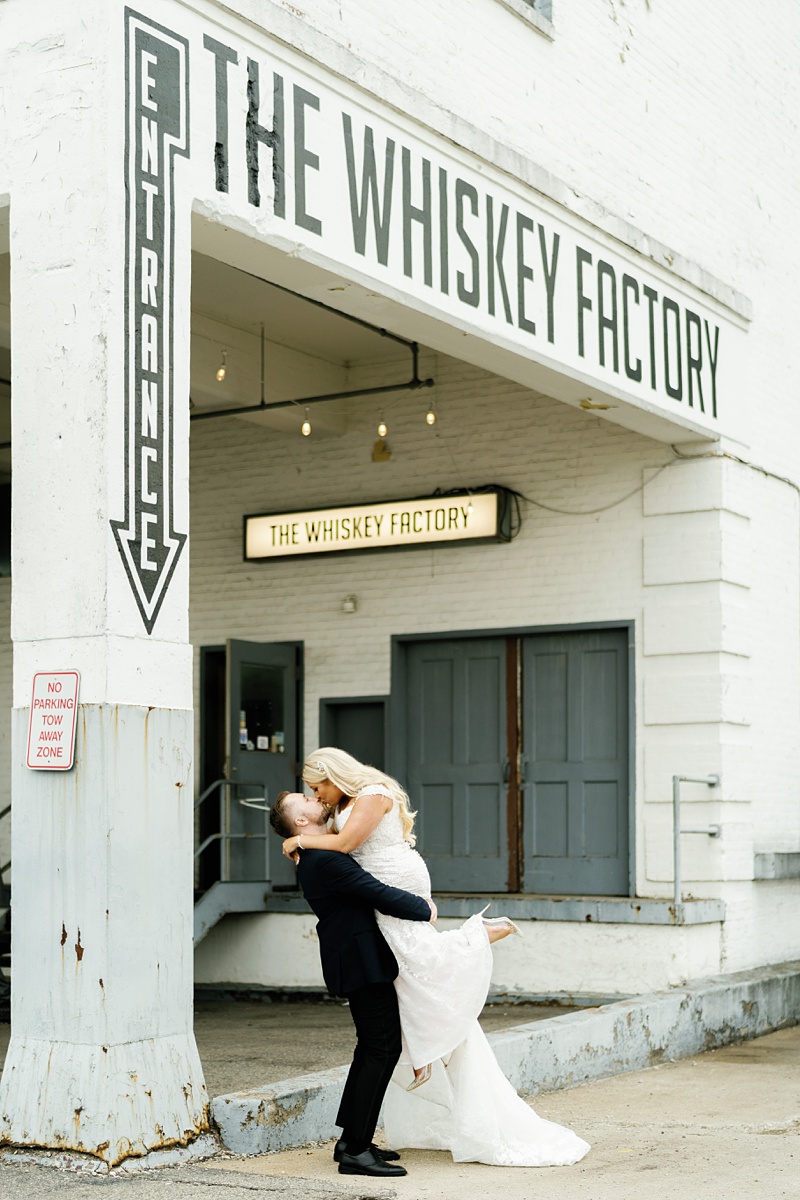 Whiskey Factory Detroit Wedding Photographer